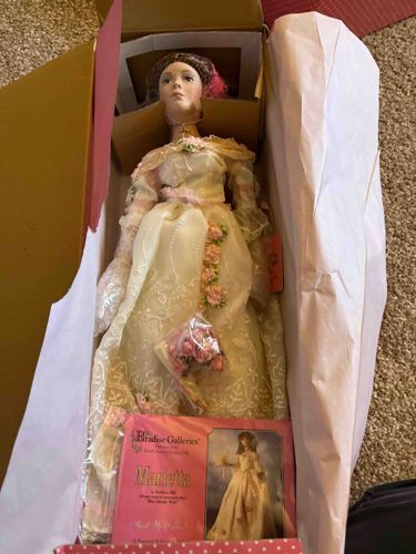 Marietta porcelain doll by Paradise Galleries