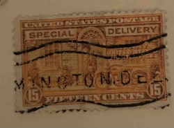 United States 15 Cent Special Delivery Stamp