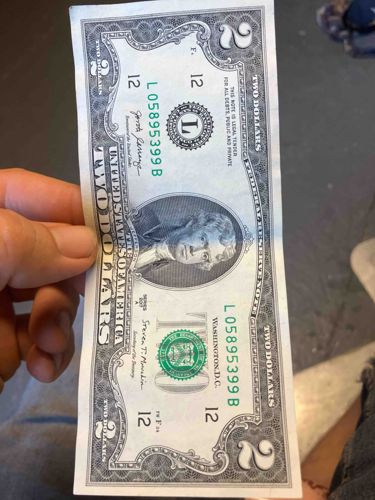 United States Two Dollar Bill