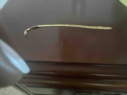Gold Herringbone Chain