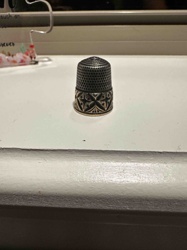 Antique Decorative Thimble