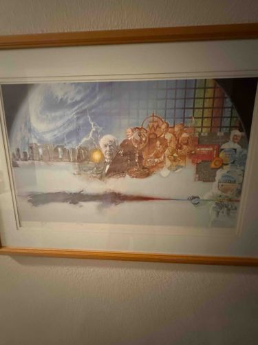 Framed 'Reflections of the Future' Limited Edition Print