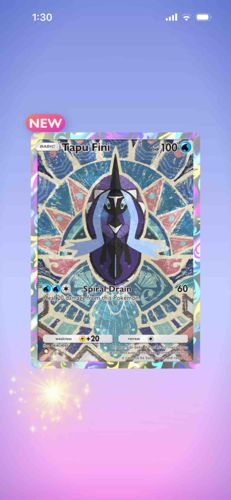Pokemon TCG Tapu Fini GX Full Art Trainer Gallery Card