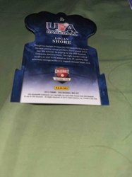 2015 Panini USA Baseball Logan Shore Die-Cut Trading Card #22