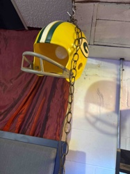 Green Bay Packers Helmet Light Fixture