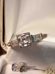 Vintage Diamond Engagement Ring