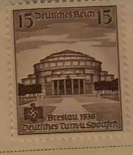 Deutsches Reich 15 Pfennig Breslau 1936 Stamp
