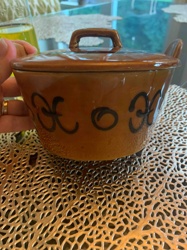 Small Ceramic Lidded Casserole Dish