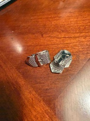 Pair of Open-Ended Metal Thimbles