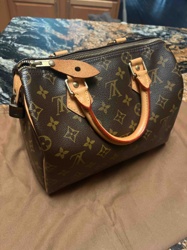 Louis Vuitton Monogram Canvas Speedy Handbag