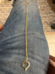 Gold Diamond Pendant Necklace