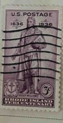 Rhode Island Tercentenary Postage Stamp (1936)