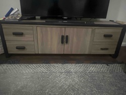 Modern Industrial Media Console
