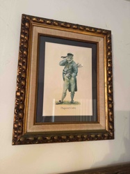 Framed 'Disgusted Cacle' Print