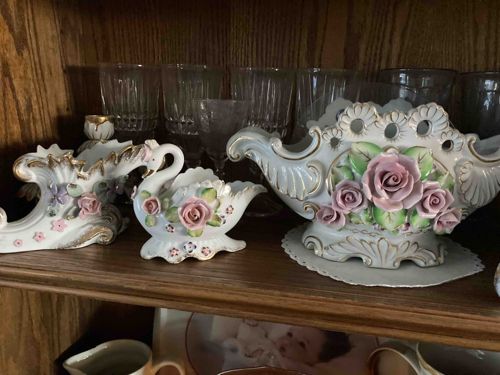 Decorative Ceramic Floral Vases and Holders