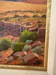 Desert Landscape Oil Painting