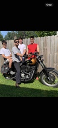 Customized Harley-Davidson Motorcycle