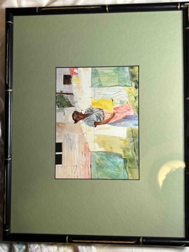Framed Print, 'Laundry Day' by Marisa Howard (attributed)