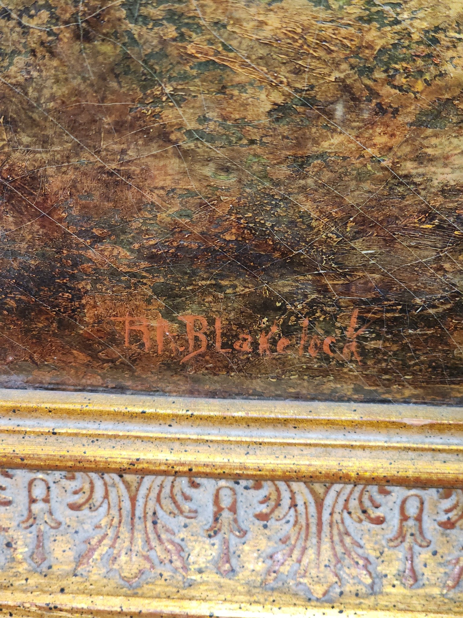 Submitted photo of Oil landscape signed 'R. A. Blakelock'