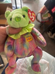 Ty Beanie Baby August Birthday Bear