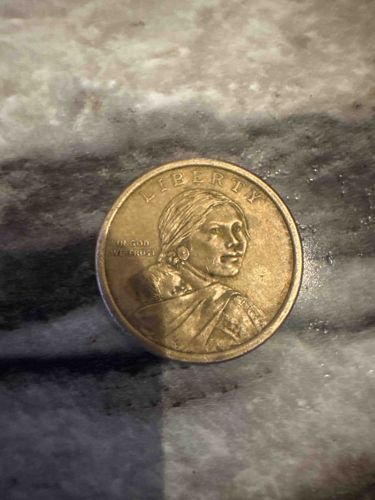 Sacagawea Dollar Coin (Obverse)