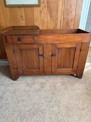 Antique Wooden Dry Sink