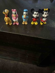Disney Character Ceramic/Porcelain Figurines Set