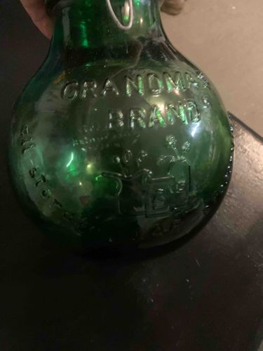 Grandma's Brand Soda Bottle