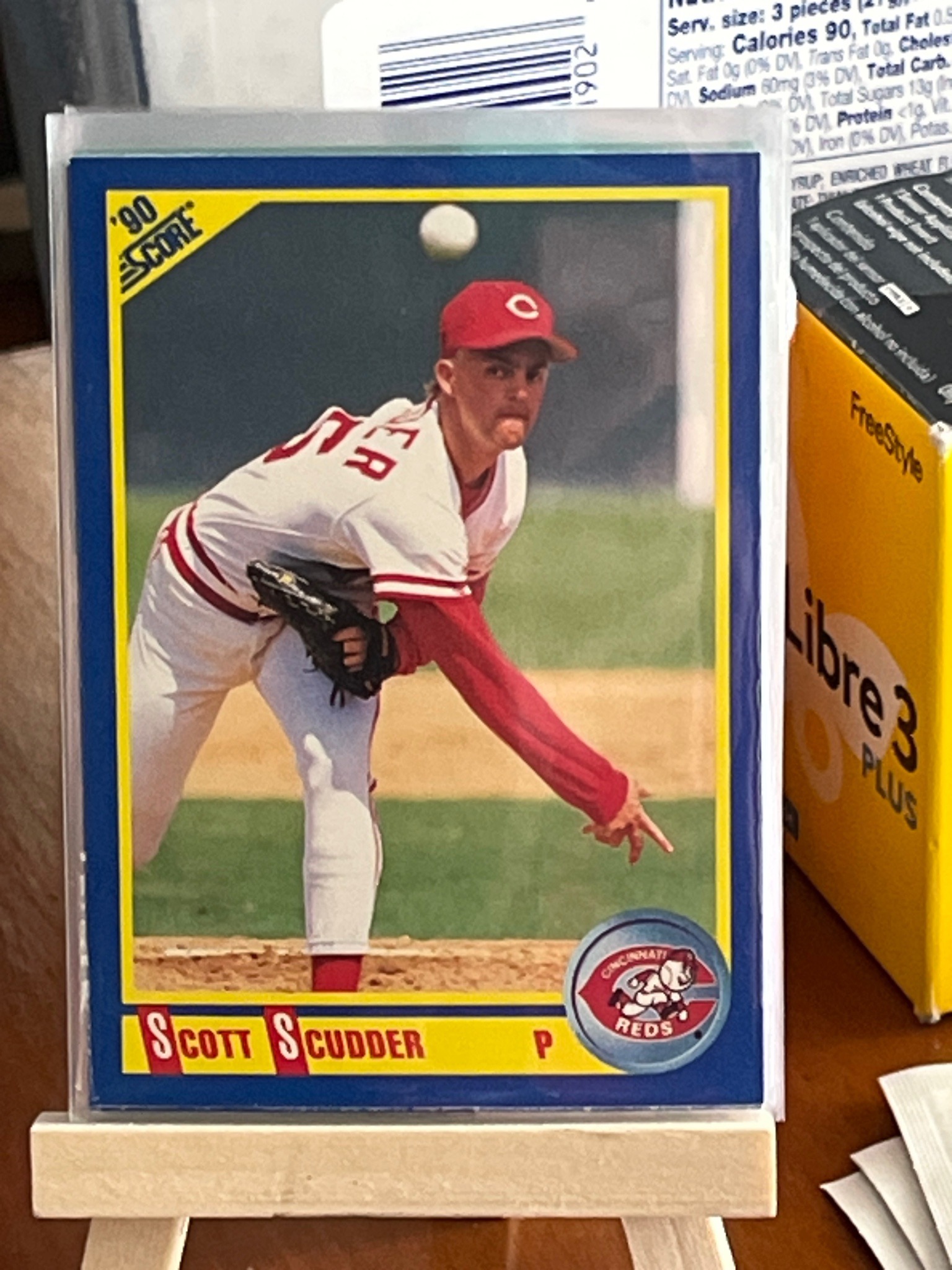 1990 Score Baseball Card - Scott Scudder #356