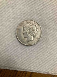 1927 Peace Dollar