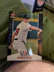 Panini USA Baseball Collegiate Brendan McKay Trading Card