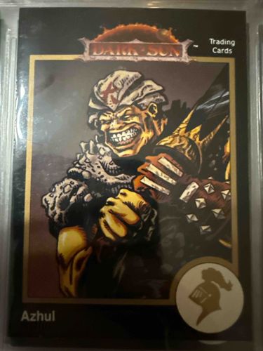 TSR Dark Sun Trading Card - Azhul