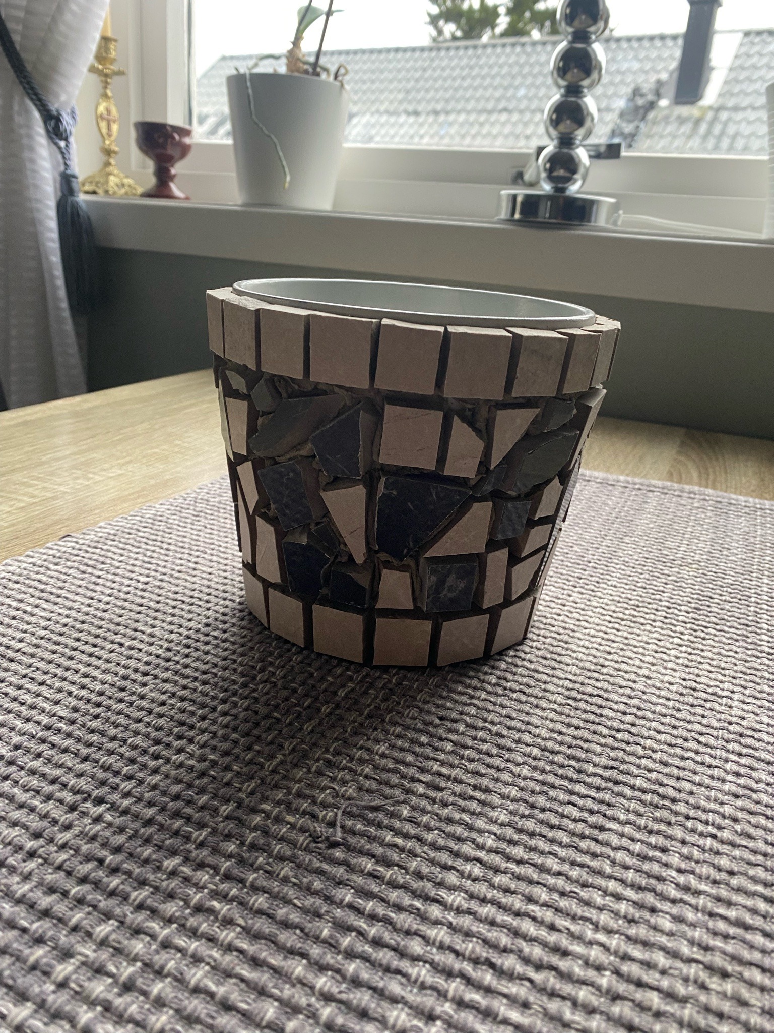 Submitted photo of Mosaic planter pot