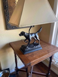 Hunting Dog Table Lamp