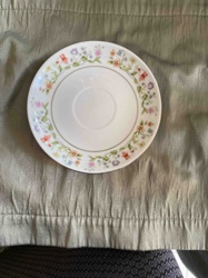 Floral Pattern Porcelain Saucer