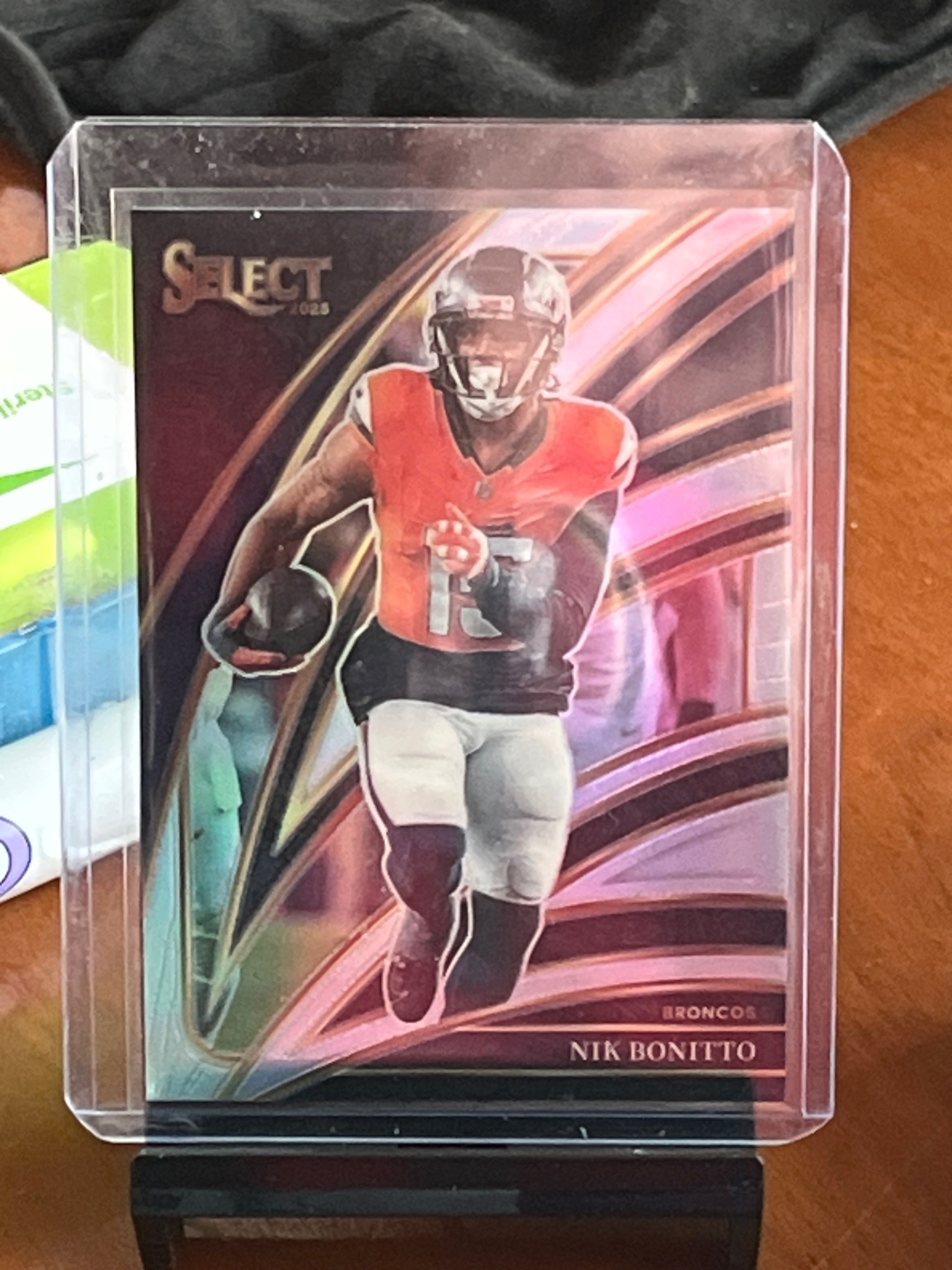 2023 Panini Select Football Nik Bonitto Trading Card