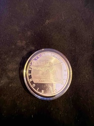 Connecticut Charter Bicentennial Commemorative Coin (Obverse)