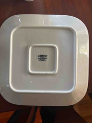 The Cellar Whitewater Dinner Plate