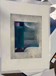 Abstract Pastel on Paper by Phillip Jaeger