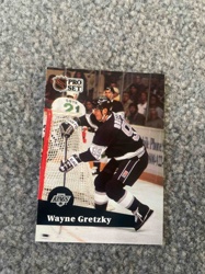 1990-91 Pro Set Hockey Card - Wayne Gretzky (Los Angeles Kings)