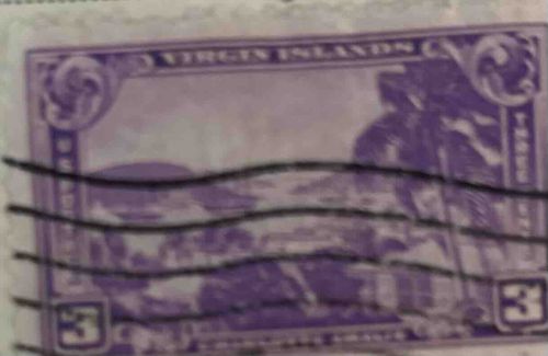 Virgin Islands 3-Cent Postage Stamp (Used)