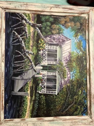 Landscape Painting by M. Landon