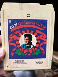 Elvis' Christmas Album 8-Track Tape (Pickwick/Camden CBS-9001)