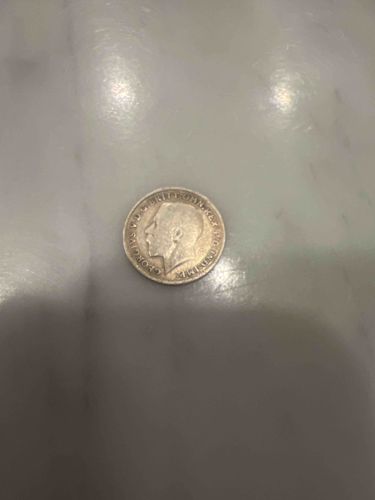 British George V Sixpence or Shilling