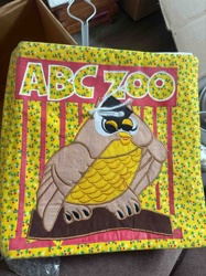 Hand-Stitched 'ABC Zoo' Quiet Book