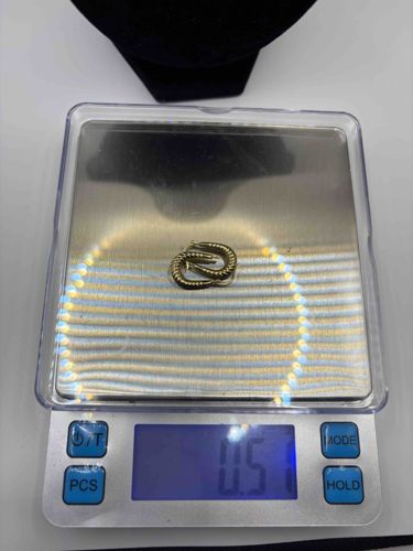 14K Gold Serpent/Coiled Snake Charm