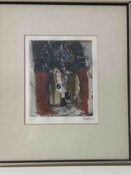 Abstract Figural Print (Artist's Proof) by Friedlander