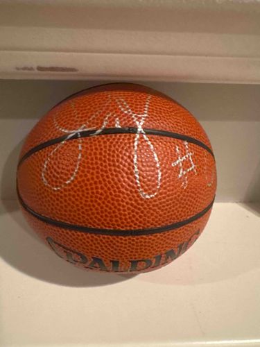 Julius Erving Signed Spalding Basketball