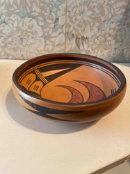Native American Pueblo Pottery Bowl