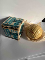 Vintage Slazenger New Skore 18 Golf Ball with Original Box